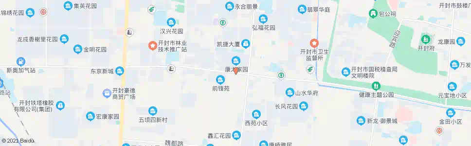 开封康太家园_公交站地图_开封公交_妙搜公交查询2025