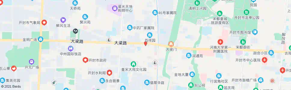 开封马市街_公交站地图_开封公交_妙搜公交查询2025