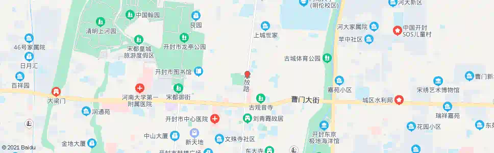 开封右司官口_公交站地图_开封公交_妙搜公交查询2025