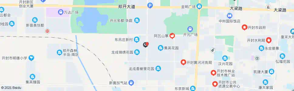开封集英花园西门_公交站地图_开封公交_妙搜公交查询2025