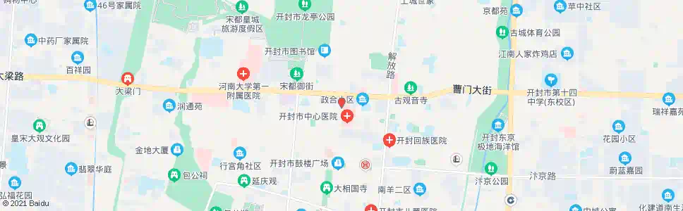 开封北书店街(南京巷)_公交站地图_开封公交_妙搜公交查询2025