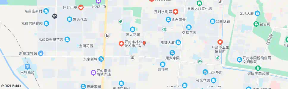 开封康乐家园_公交站地图_开封公交_妙搜公交查询2025