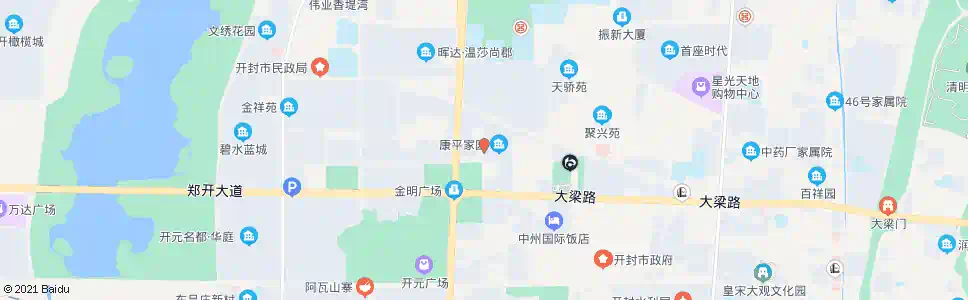 开封康平小区_公交站地图_开封公交_妙搜公交查询2025