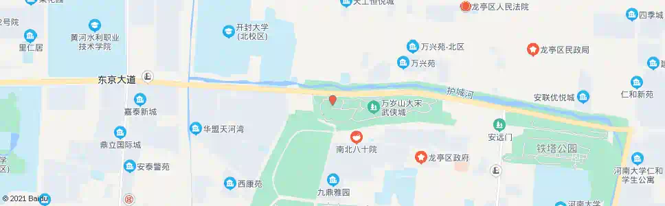 开封万岁山_公交站地图_开封公交_妙搜公交查询2025