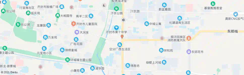 开封宋门外(公园路)_公交站地图_开封公交_妙搜公交查询2025