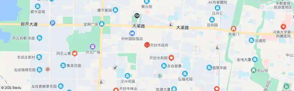 开封市委市政府_公交站地图_开封公交_妙搜公交查询2025