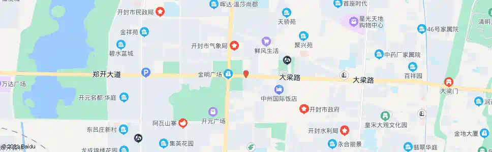 开封金明广场_公交站地图_开封公交_妙搜公交查询2025