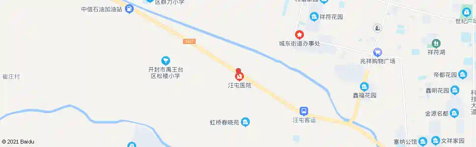 开封汪屯乡政府_公交站地图_开封公交_妙搜公交查询2025