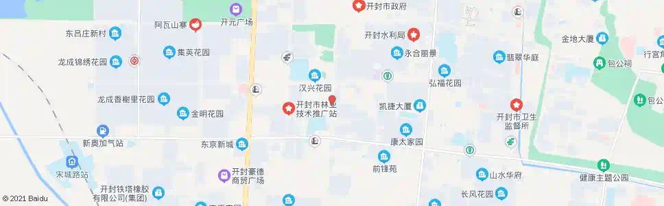 开封康乐西口_公交站地图_开封公交_妙搜公交查询2025