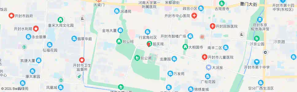 开封延庆观_公交站地图_开封公交_妙搜公交查询2025