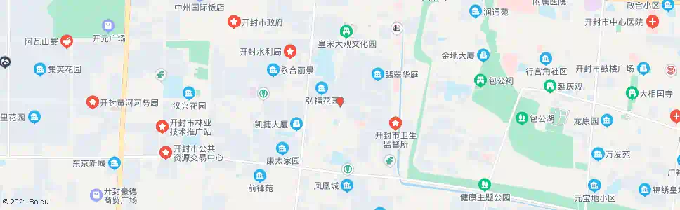 开封城西办事处_公交站地图_开封公交_妙搜公交查询2025