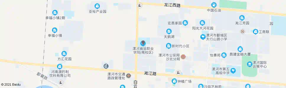 漯河食品中专_公交站地图_漯河公交_妙搜公交查询2025