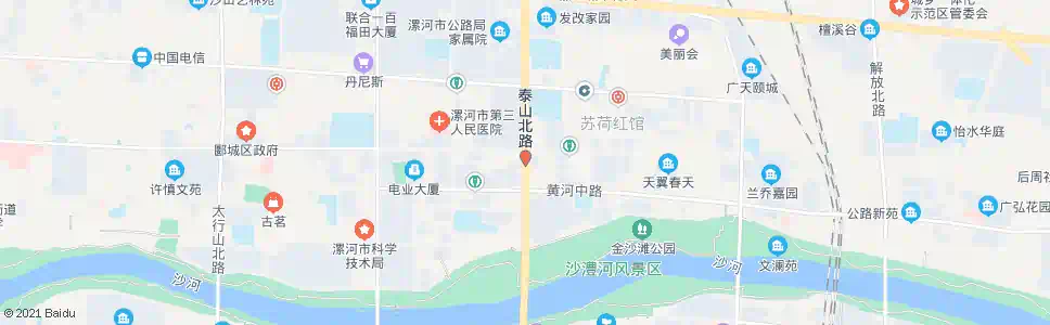 漯河海河路口_公交站地图_漯河公交_妙搜公交查询2025
