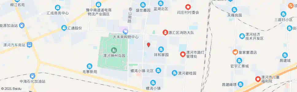漯河香樟花园_公交站地图_漯河公交_妙搜公交查询2025
