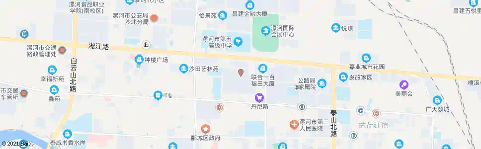 漯河淞江小区_公交站地图_漯河公交_妙搜公交查询2025