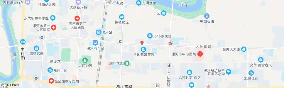 漯河光明路口_公交站地图_漯河公交_妙搜公交查询2025