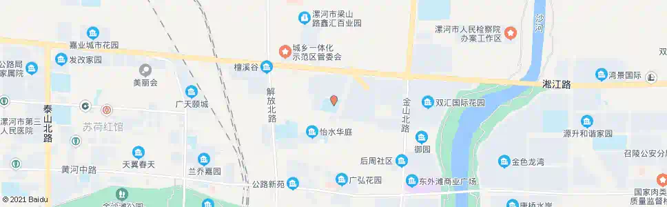 漯河漯河八中_公交站地图_漯河公交_妙搜公交查询2025
