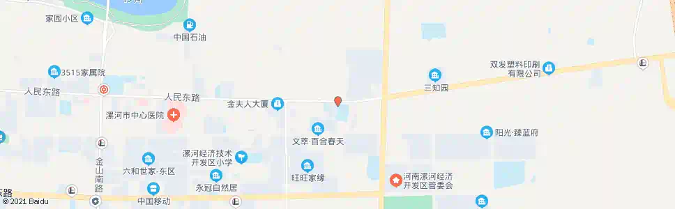 漯河银鸽集团_公交站地图_漯河公交_妙搜公交查询2025