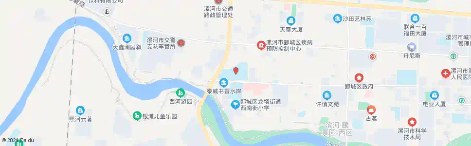 漯河四中_公交站地图_漯河公交_妙搜公交查询2025