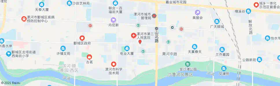 漯河黄山路口_公交站地图_漯河公交_妙搜公交查询2025