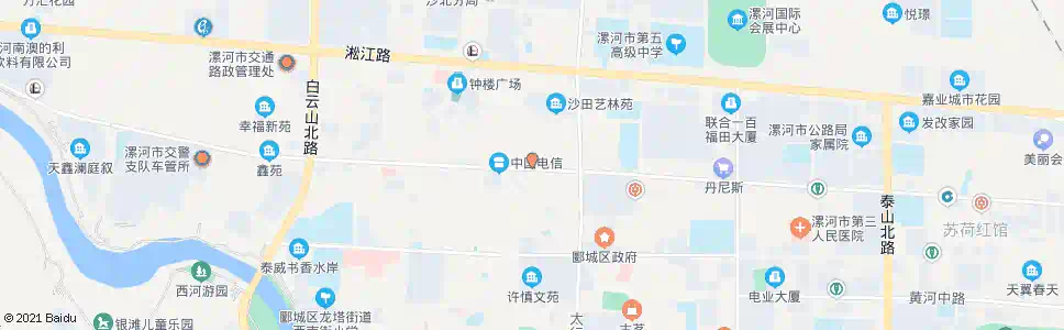 漯河郾城正骨医院_公交站地图_漯河公交_妙搜公交查询2025
