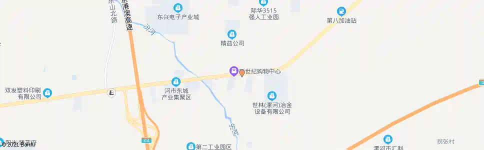 漯河二院_公交站地图_漯河公交_妙搜公交查询2025