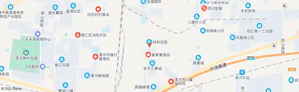 漯河后谢乡政府_公交站地图_漯河公交_妙搜公交查询2025