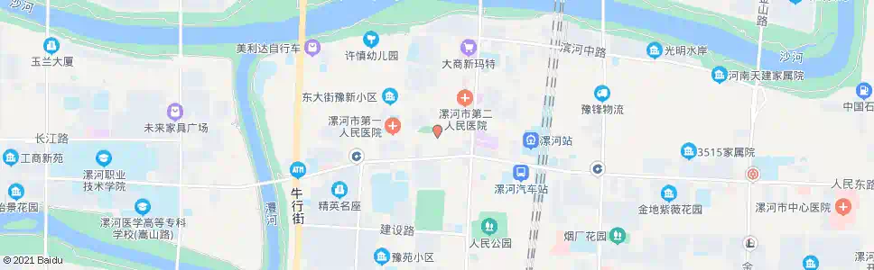 漯河漯河新天地_公交站地图_漯河公交_妙搜公交查询2025