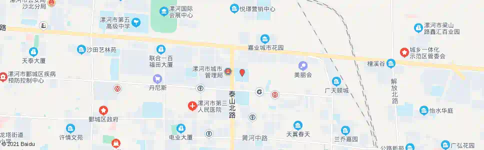 漯河育才学校_公交站地图_漯河公交_妙搜公交查询2025