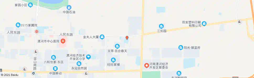 漯河医专(原卫校)_公交站地图_漯河公交_妙搜公交查询2025