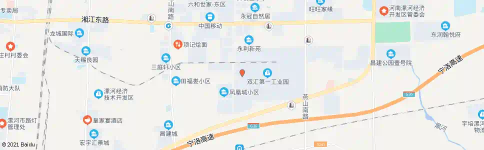 漯河双汇万中_公交站地图_漯河公交_妙搜公交查询2025