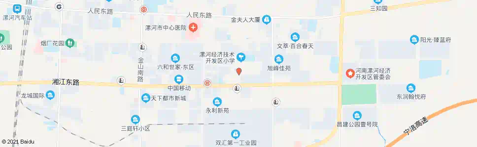漯河九中_公交站地图_漯河公交_妙搜公交查询2025