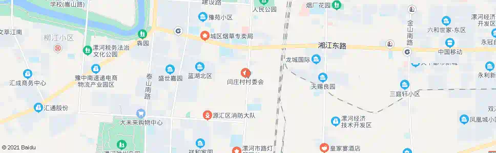 漯河闫庄_公交站地图_漯河公交_妙搜公交查询2025