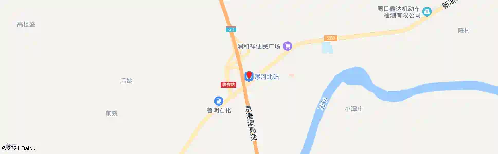 漯河北站(北环路口)_公交站地图_漯河公交_妙搜公交查询2025
