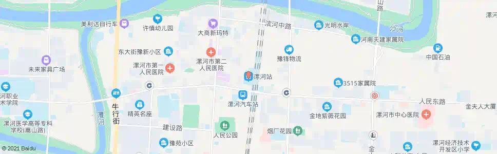 漯河竹园_公交站地图_漯河公交_妙搜公交查询2025