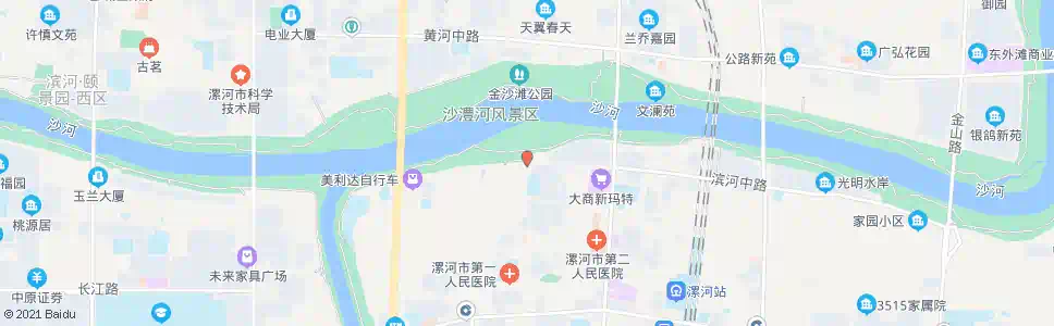 漯河五一路口(滨河路)_公交站地图_漯河公交_妙搜公交查询2025