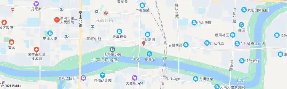 漯河沙北派出所_公交站地图_漯河公交_妙搜公交查询2025