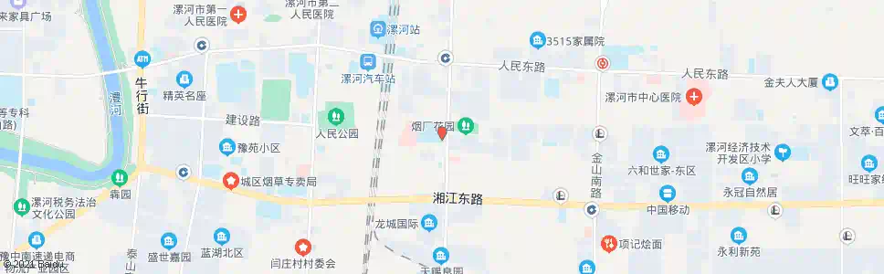 漯河人和初中_公交站地图_漯河公交_妙搜公交查询2025