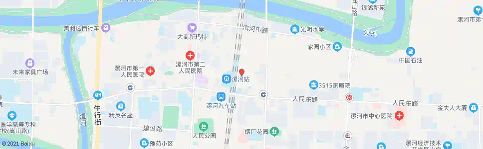 漯河天桥街_公交站地图_漯河公交_妙搜公交查询2025