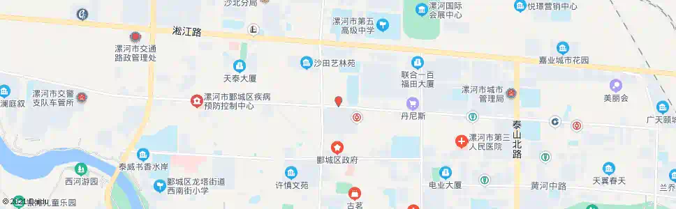 漯河漯河微笑口腔医院_公交站地图_漯河公交_妙搜公交查询2025