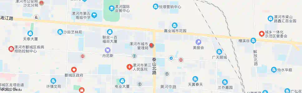 漯河市环保局_公交站地图_漯河公交_妙搜公交查询2025