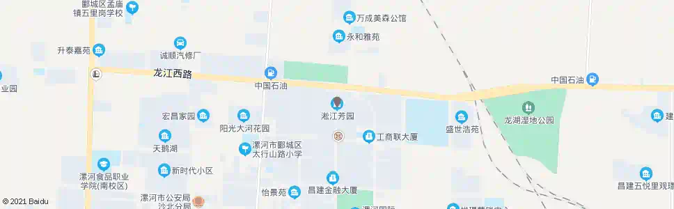 漯河淞江芳园_公交站地图_漯河公交_妙搜公交查询2025