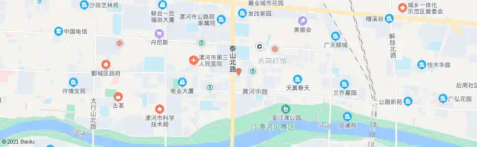漯河泰山路口_公交站地图_漯河公交_妙搜公交查询2025