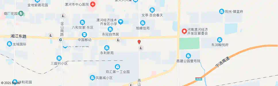 漯河湘江路口_公交站地图_漯河公交_妙搜公交查询2025