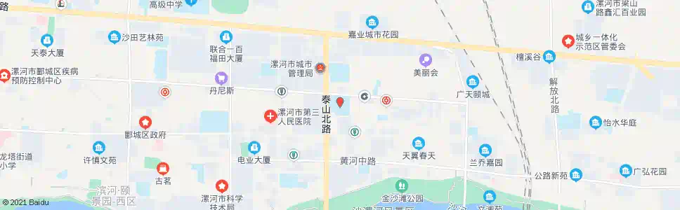 漯河实验中学_公交站地图_漯河公交_妙搜公交查询2025