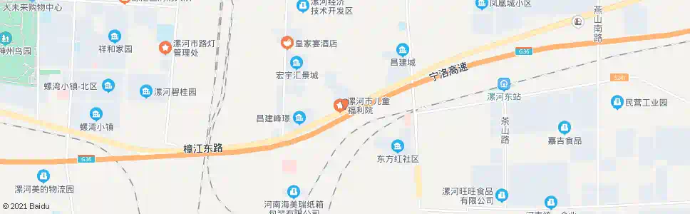 漯河后谢派出所_公交站地图_漯河公交_妙搜公交查询2025