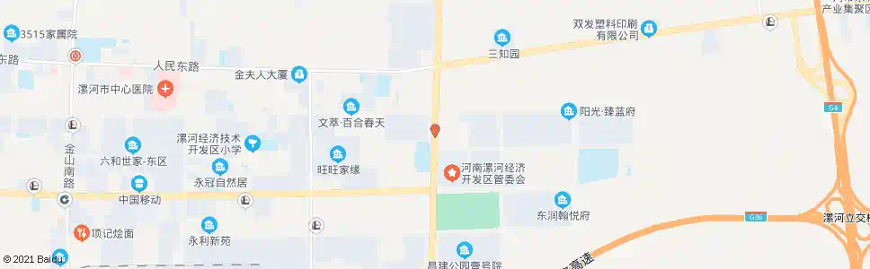 漯河漓江路口_公交站地图_漯河公交_妙搜公交查询2025