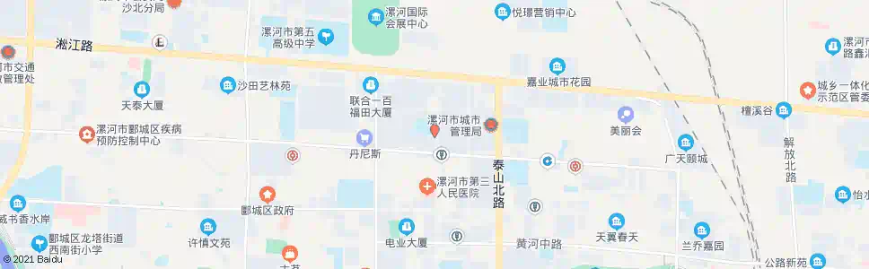 漯河漯河小学_公交站地图_漯河公交_妙搜公交查询2025