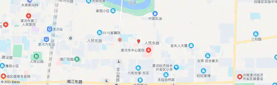 漯河骨科医院_公交站地图_漯河公交_妙搜公交查询2025