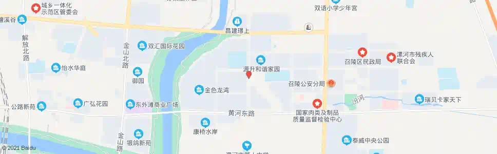 漯河漯河新一高_公交站地图_漯河公交_妙搜公交查询2025